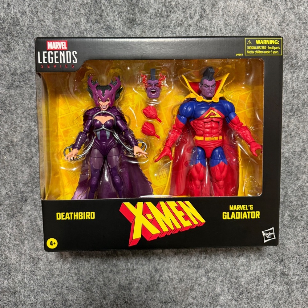 Marvel Legends X-Men Deathbird and Gladiator 2-Pack Action Figures G0582 Hasbro